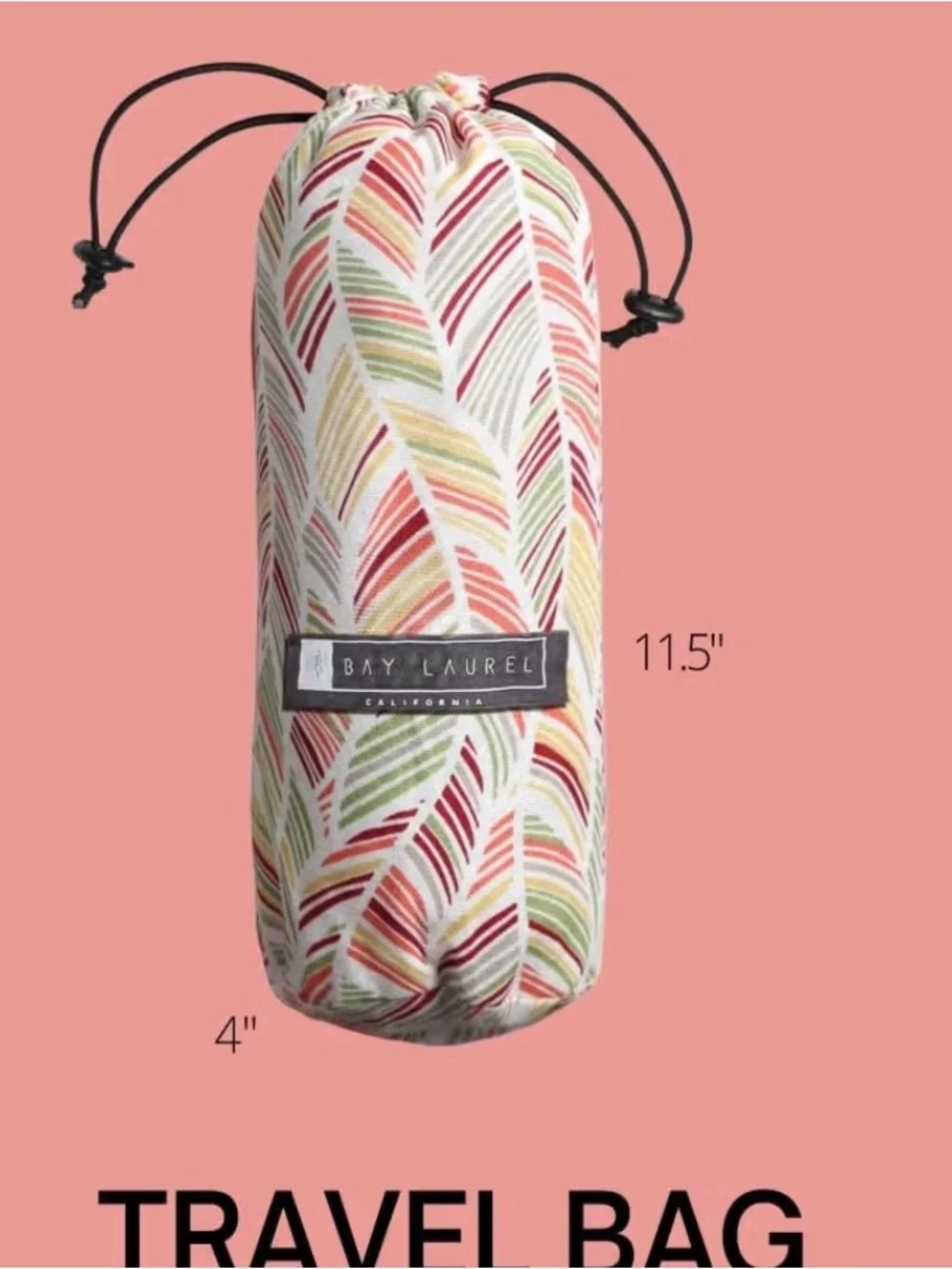 NWT - Bay Laurel Turkish Towel with Travel Bag. XL 39”x71 still in wrapping